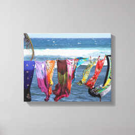 バルバドス写真，ビーチ,海カリブの, キャンバスプリント