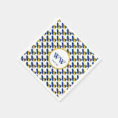 バルバドス国旗お祝い誕生日伝統パーティー スタンダードカクテルナプキン (角)