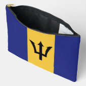 バルバドス国旗 アクセサリーポーチ (見開き)