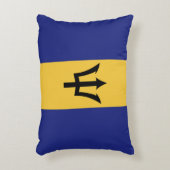 バルバドス国旗 アクセントクッション (正面(垂直))