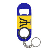バルバドス国旗 キーホルダー栓抜き (裏面)