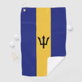 バルバドス国旗 ゴルフタオル (インサイチュ)