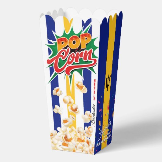 バルバドス国旗 フェイバーボックス (裏面)