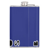 バルバドス国旗 フラスク (裏面)