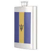 バルバドス国旗 フラスク (左)