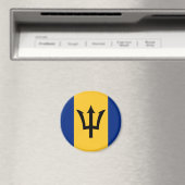 バルバドス国旗 マグネット (インサイチュ (食洗機))