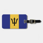 バルバドス国旗 ラゲッジタグ (正面横)