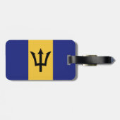 バルバドス国旗 ラゲッジタグ (裏面横)
