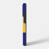 バルバドス国旗iPhone 14 Proケース iPhoneケース (左側面)
