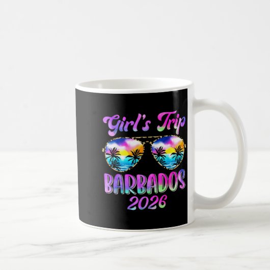 バルバドス女子旅 2026 夏の旅 週末 コーヒーマグカップ (右)