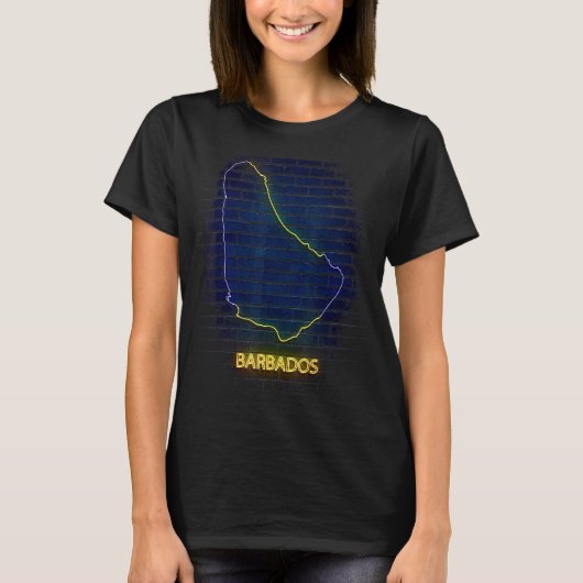 バルバドス州旗 Tシャツ (正面)