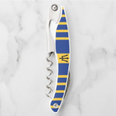 バルバドス旗コルクスクリュー ソムリエナイフ (正面)