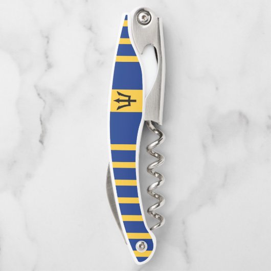 バルバドス旗コルクスクリュー ソムリエナイフ (裏面)