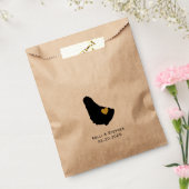 バルバドス結婚式の引き出物バッグ、治療バッグ フェイバーバッグ (封をした状態)