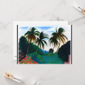 バルバドス絵画ズ、Joseph Stella カード (正面/裏面インサイチュ)