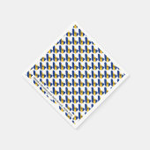 バルバドス賛美国お祝い紙 スタンダードカクテルナプキン (角)