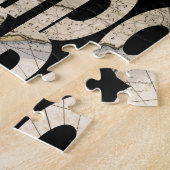 バルバドス1758年の地図 ジグソーパズル (側面)