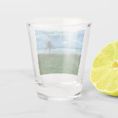 バルバドス・カトレウォッシュビーチ ショットグラス (裏面)