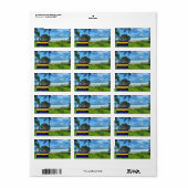 バルバドス – カトレウォッシュビーチ ラベル (フルシート)