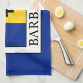 バルバドス キッチンタオル (四つ折り)