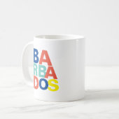 バルバドス コーヒーマグカップ (正面左)