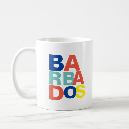 バルバドス コーヒーマグカップ (左)