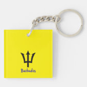 バルバドス・トリデント キーホルダー (裏面)