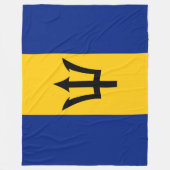 バルバドス フリースブランケット (正面)