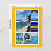 バルバドス ポストカード (正面/裏面)