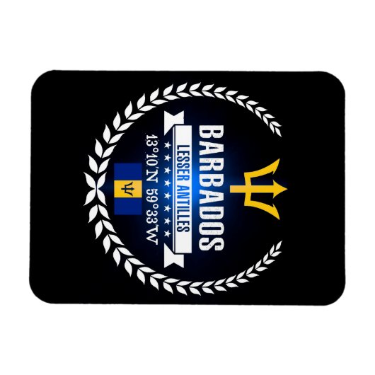 バルバドス マグネット (横)