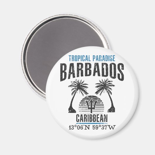 バルバドス マグネット (正面/裏面)