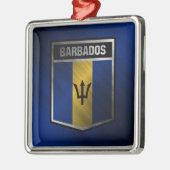 バルバドス メタルオーナメント (左)