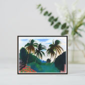 バルバドス、絵画Josef Stella著 ポストカード (スタンド正面)