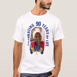 バルバドス 誕生日 カスタム年齢 ファミリー・グループギフト Tシャツ