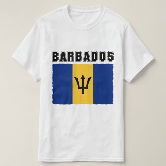 バルバドス Tシャツ (デザイン正面)
