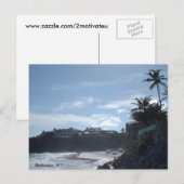 バルバドスW.I#2. ポストカード (正面/裏面)