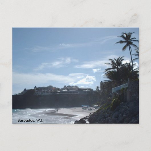 バルバドスW.I#2. ポストカード (正面)