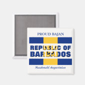 バルバパーソナライズされたドス共和国 マグネット (正面/裏面)