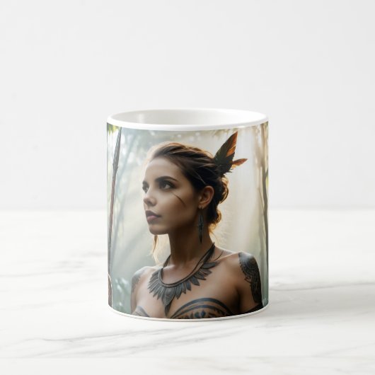 バルバラン・ダ・ヴィンチ・マグ11オンス コーヒーマグカップ (中央)