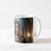 バルバラン・ダ・ヴィンチ・マグ11オンス コーヒーマグカップ (正面右)