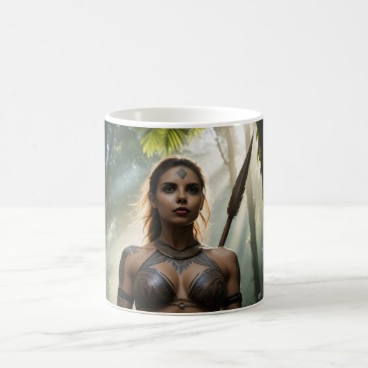 バルバラン・ダ・ヴィンチ・マグ11オンス コーヒーマグカップ (中央)