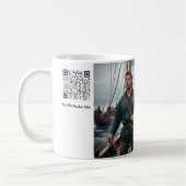 バルバラン・ダ・ヴィンチ・マグ11オンス コーヒーマグカップ (左)