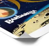 バルバレラ日本の1968 ポスター (角)