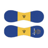 バルバ最高のドスパパ、愛国的パパ、バルバドス国旗 野球ボール (パネル)