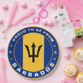 バルバ誇りを持ったドスから来る ペーパープレート (パーティー)