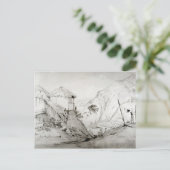 バルパライソの表示， 1834 ポストカード (スタンド正面)