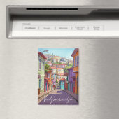 バルパライソチリはがき水彩色 マグネット (インサイチュ (食洗機))