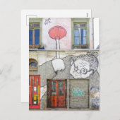 バルパライソチリ通りアートドア シーズンポストカード (正面/裏面)