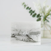 バルパライソ教会， 1834 ポストカード (スタンド正面)