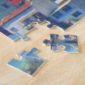 バルパライソ色建物 ジグソーパズル (側面)